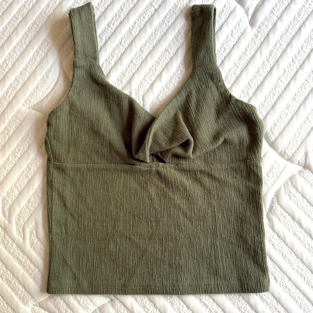 O'Neill Olive Green Tank Top